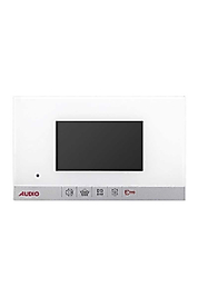 Audio 4.3 inç beyaz bus plus görüntülü diafon