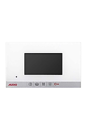 Audio 4.3 inç beyaz bus plus görüntülü diafon