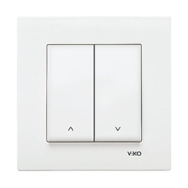 Viko karre beyaz jaluzi kumanda anahtarı