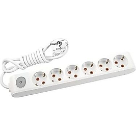 Altılı anahtar grup priz 3 metre