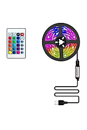 Usb rgb şerit led seti
