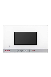 Audio 4.3 inç beyaz bus plus görüntülü diafon