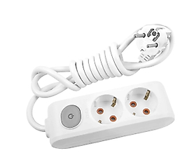 Viko ikili anahtarlı grup priz 5 metre