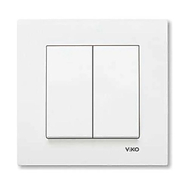 Viko karre beyaz komütatör