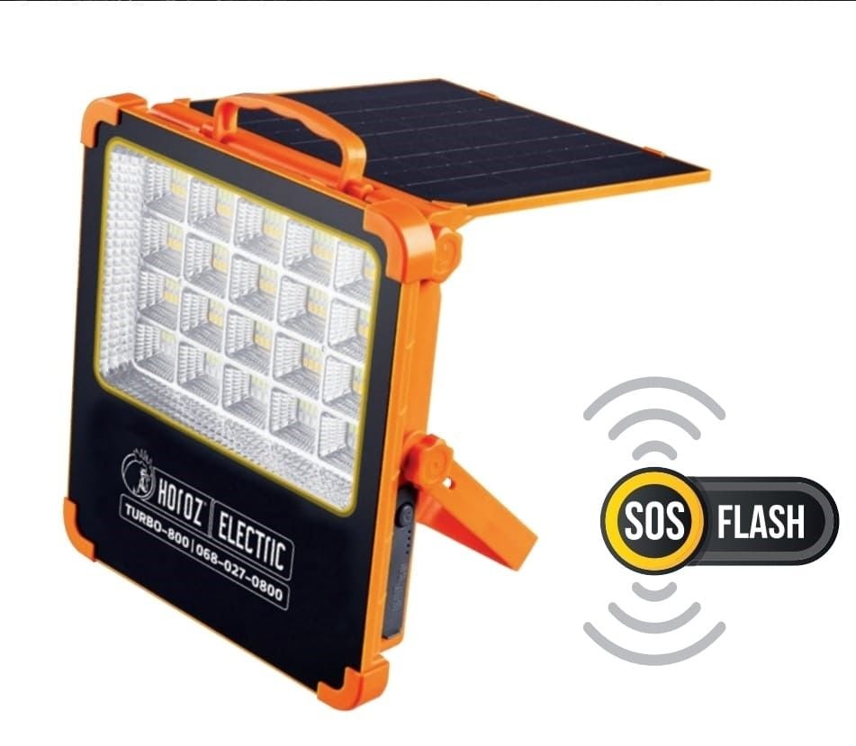 Turbo 800W Solar led projektör