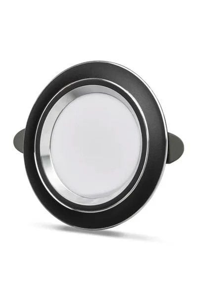 6W Zebra led spot siyah kasa üç renk led ışık