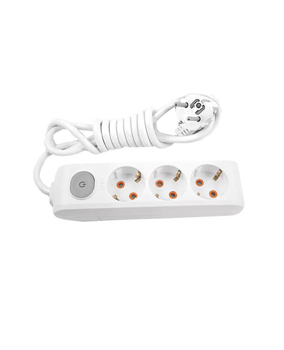 Viko üçlü anahtarlı grup priz 1 metre