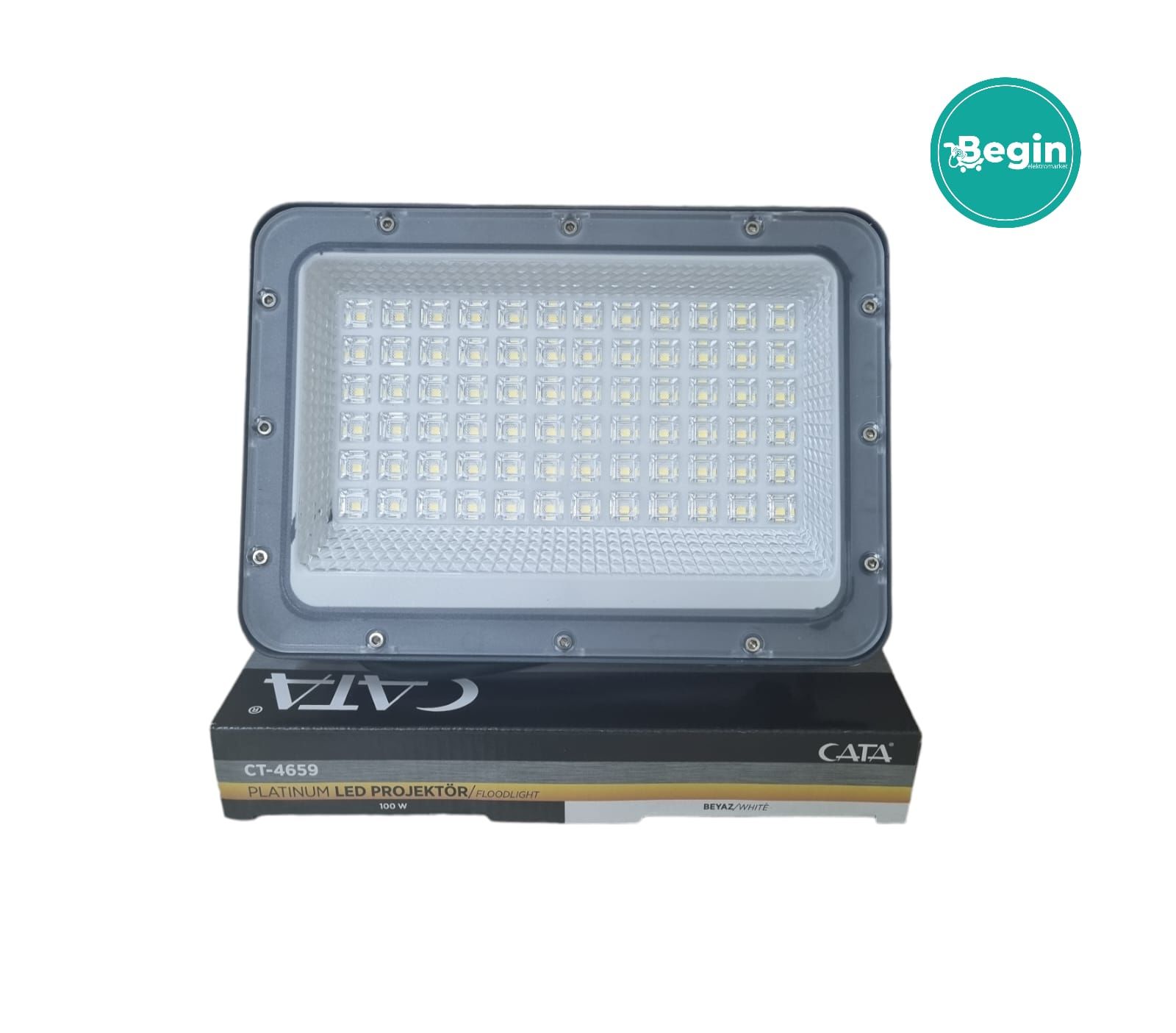 100W platinum led projektör